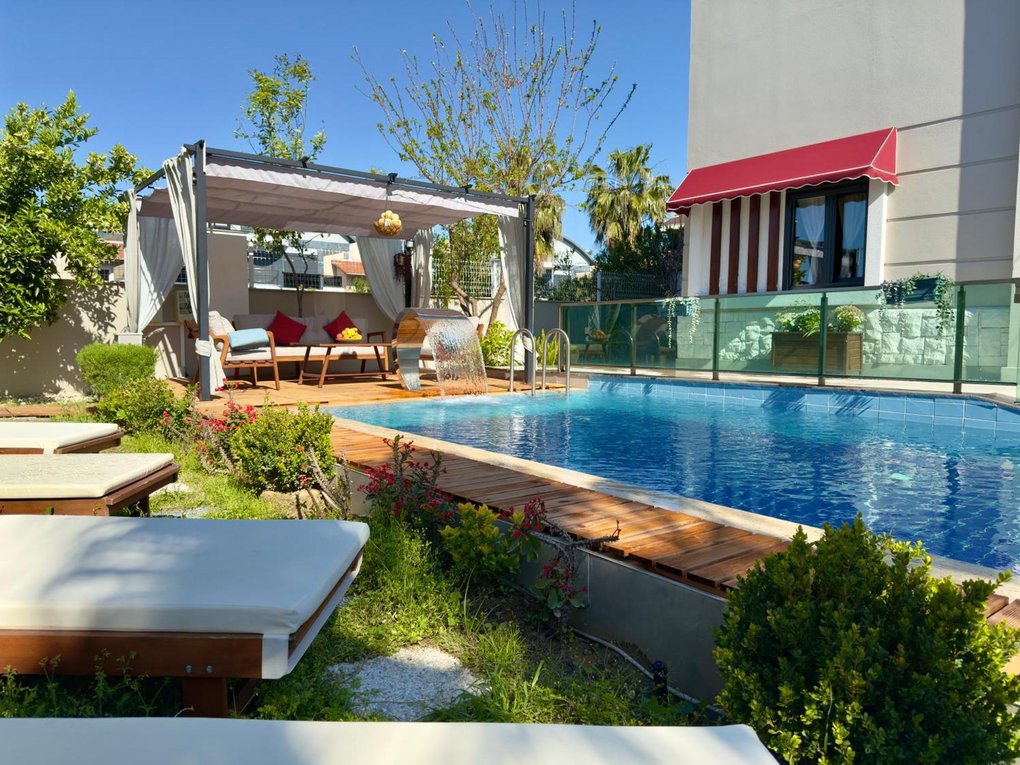 Annabell1 With Swimming Pool And Jacuzzi, 3 Floors Villa Belek